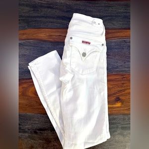 HUDSON white jeans sz 25  EUC , COLLIN